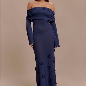 Meshki Navy Kiki dress